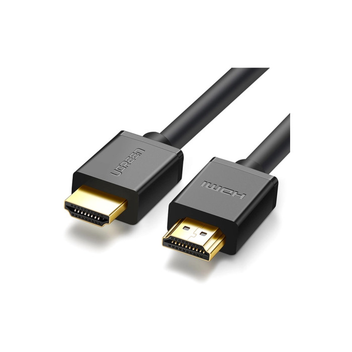 Кабель мультимедійний HDMI M to HDMI M 2.0m HD104 black Ugreen (10107)