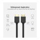 Кабель мультимедійний HDMI M to HDMI M 10.0m HD104 black Ugreen (10110)