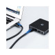 Дата кабель USB 2.0 AM/AM 1.5m US102 black Ugreen (10310)