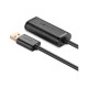 Дата кабель USB 2.0 AM to AF 15.0m Active black Ugreen (10323)