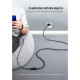 Дата кабель USB 3.0 AM/AF 1.0m US129 black Ugreen (10368)
