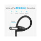 Кабель живлення USB to DC 3.5mm 5V 1.0m black Ugreen (10376)