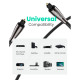 Кабель мультимедійний Optical Toslink 2.0m AV108 black Ugreen (10540)
