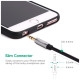 Кабель мультимедійний 3.5mm M to 3.5mm M 0.5m AV119 black Ugreen (10732)
