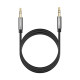 Кабель мультимедійний 3.5mm M to 3.5mm M 3.0m AV119 black Ugreen (10736)