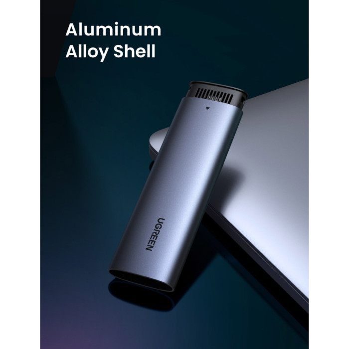 Кишеня зовнішня Ugreen SSD M.2 (NVME) M-KEY 3.1 GEN2 CM400 (10902)