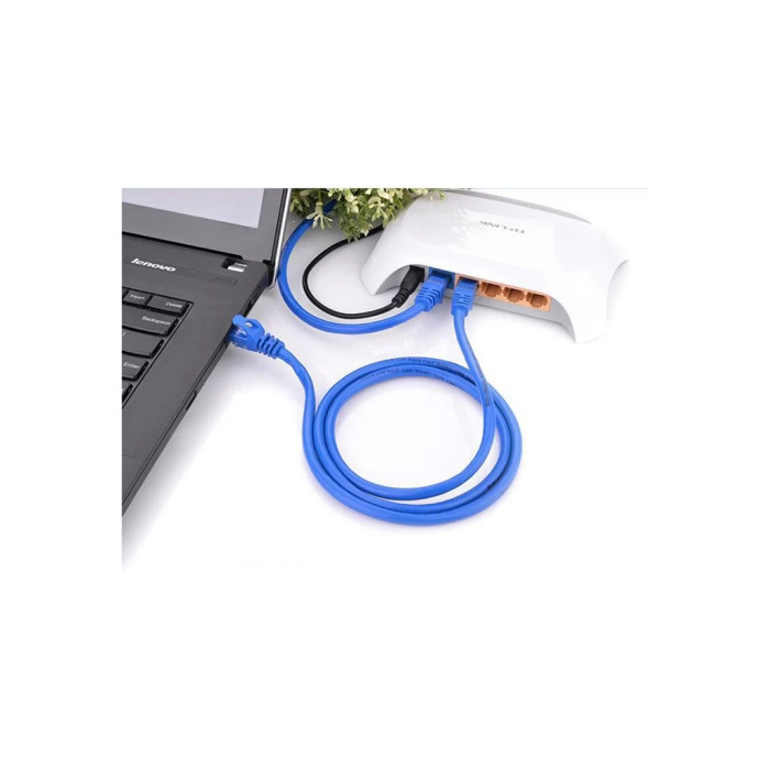 Патч-корд 3m U/UTP cat 6 RJ-45 blue Ugreen (11204)