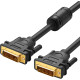 Кабель мультимедійний DVI M to DVI M 3.0m 24+1pin DV101 black Ugreen (11607)