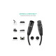 Кабель мультимедійний XLR M to XLR F 2.0m AV130 black Ugreen (20710)
