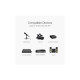 Кабель мультимедійний XLR M to XLR F 3.0m AV130 black Ugreen (20711)
