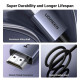 Кабель мультимедійний HDMI M to HDMI M 3.0m V2.0 4K60Hz HD153 black Ugreen (25300)
