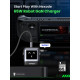Зарядний пристрій Ugreen 1xUSB + 2xUSB-C 65W GaN CD361 gray (25685B)