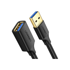 Дата кабель USB 3.0 AM/AF 0.5m US129 black Ugreen (30125)