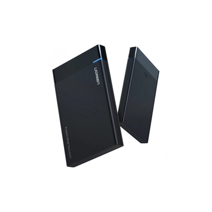 Кишеня зовнішня Ugreen USB 3.0 to M.2 SATA SSD US221 black (30848)