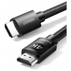 Кабель мультимедійний HDMI to HDMI 1.0m V2.0 Cafule 4K HD119 Ugreen (30999)