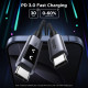 Дата кабель USB-C to USB-C 2.0m PD 100W L509 black Ugreen (35512)