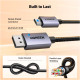 Кабель мультимедійний DisplayPort M to HDMI M 2.0m V2.0 4K30Hz DP125 black Ugreen (35842)