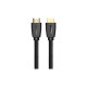 Кабель мультимедійний HDMI M to HDMI M 2.0m braided HD118 black Ugreen (40410)