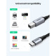 Кабель для принтера USB-C 2.0 to BM 1.0m black Ugreen (45034)