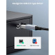 Кабель для принтера USB-C 2.0 to BM 1.0m black Ugreen (45034)