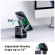 Зарядний пристрій Ugreen 2-in-1 wireless iPhone + AirPods W709 gray (45775)