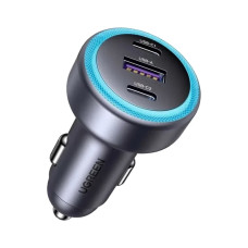Зарядний пристрій Ugreen 2xUSB-C PD30W + 1xUSB QC3.0 EC307 gray (45843)
