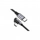 Дата кабель USB 2.0Type-C to Type-C 2.0m 60W US255 Black Gray Ugreen (50125)