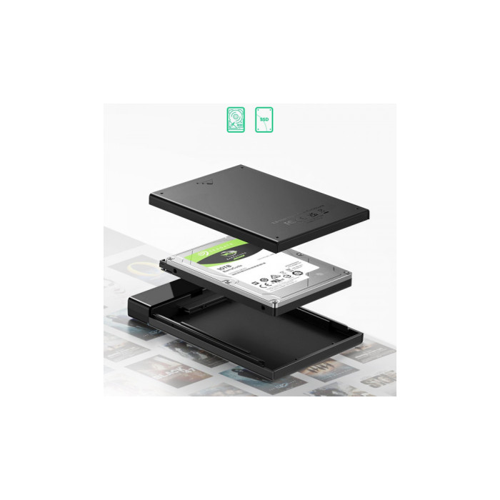 Кишеня зовнішня Ugreen USB 3.1 to 2.5