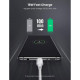 Дата кабель USB 2.0 AM to USB-C 0.25m 3A braided US288 white Ugreen (60129)