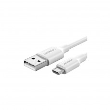 Дата кабель USB 2.0 AM to Micro 5P 1.5m US289 (White) Ugreen (60142)