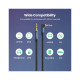 Кабель мультимедійний 3.5mm M to 3.5mm M 1.0m 90° corner AV112 blue Ugreen (60179)