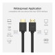 Кабель мультимедійний HDMI M to HDMI M 1.5m HD104 black Ugreen (60820)