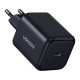 Зарядний пристрій Ugreen USB-C GaN 45W + cable USB-C to USB-C X524 black (65054)