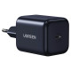 Зарядний пристрій Ugreen USB-C GaN 45W + cable USB-C to USB-C X524 black (65054)