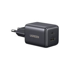Зарядний пристрій Ugreen X514 1xUSB-C PD20W + 1xUSB GaN black (65737)