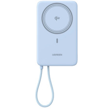 Батарея універсальна Ugreen 10000mAh 30W 1xUSB-C + 15W Magnetic Wireless + cable USB-C blue (65839B)