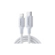 Дата кабель USB-C to Lightning 1.0m 3A 60W US304 white Ugreen (70523)