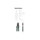 Інструмент Ugreen Обтискні кліщі NW136 Multifunctional Clamp Green (70683)