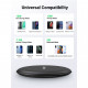 Зарядний пристрій Ugreen CD186 Wireless Charging Pad (15 W) black (80537)