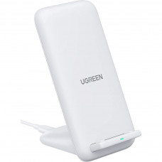 Зарядний пристрій Ugreen CD221 Wireless Stand (15 W) white (80576)