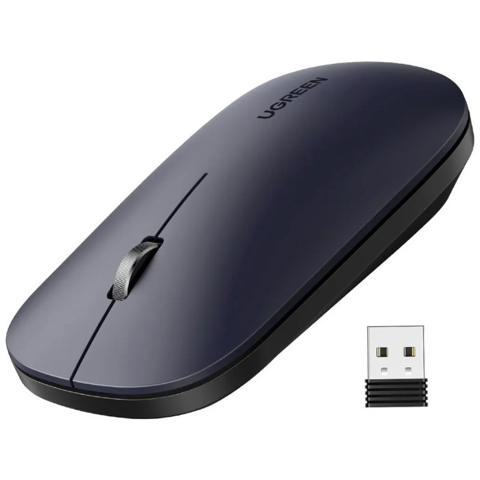 Мишка Ugreen MU001 Portable Wireless Black (90372)