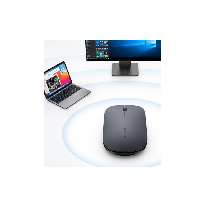 Мишка Ugreen MU001 Portable Wireless Black (90372)