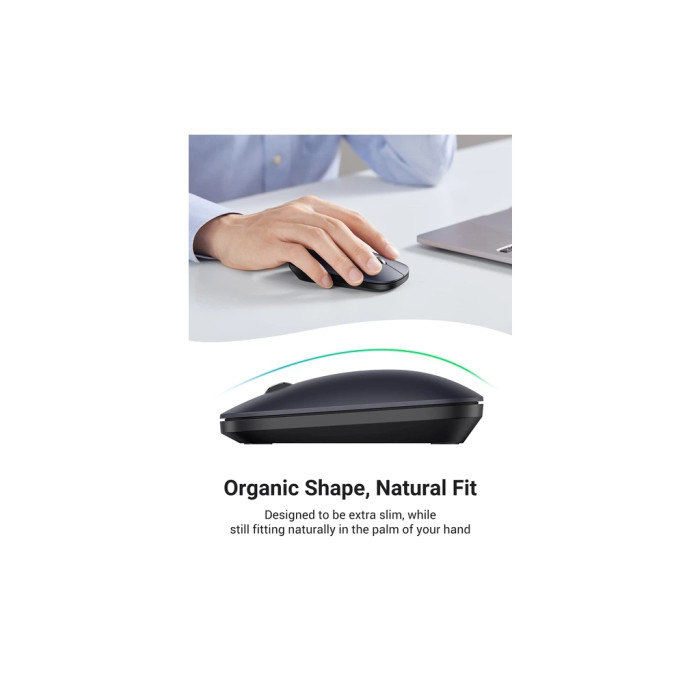 Мишка Ugreen MU001 Portable Wireless Gray (90373)