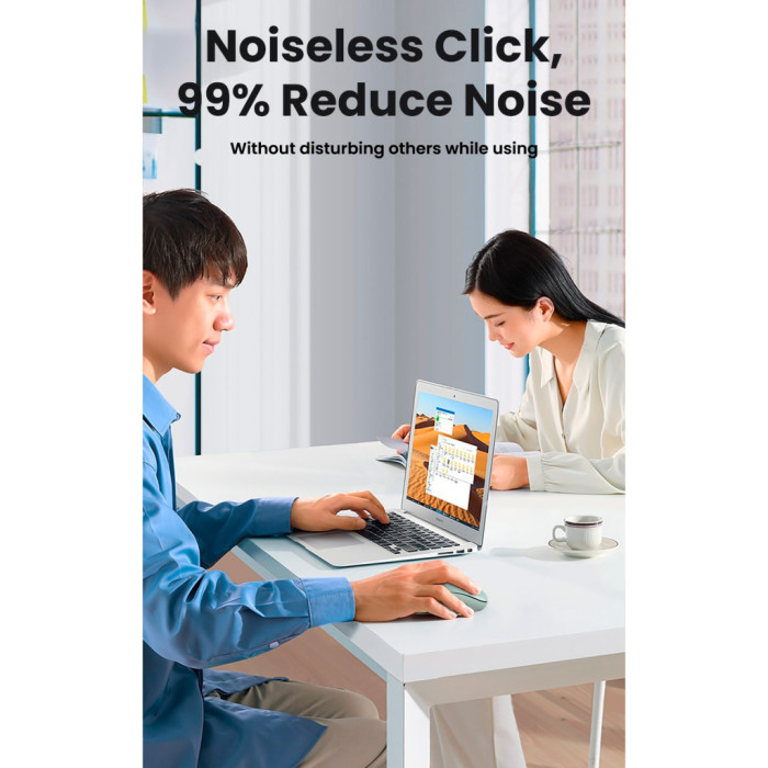 Мишка Ugreen MU105 Wireless Green (90672)