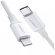 Дата кабель USB-C to Lightning 1.0m US171 MFI White Ugreen (US171/10493)