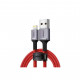 Дата кабель USB 2.0 AM to Lightning 1.0m US239 MFI Red Ugreen (US293/80635)
