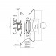 Кронштейн UniBracket BZ12-21