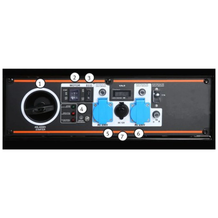 Генератор UNICRAFT інверторний PG-I 42 SE, 3.5kW (4.1kW), 220V, 50Hz, 15л (UNICRAFT PG-I 42 SE)
