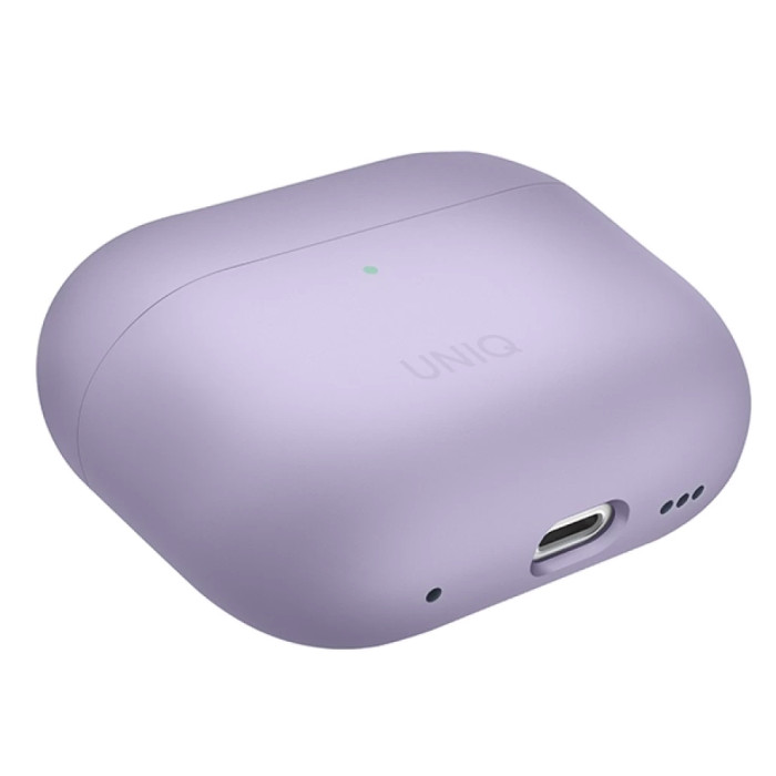 Чохол для навушників Uniq Lino AirPods Pro 2 gen Silicone Lilac lavender (8886463683569)