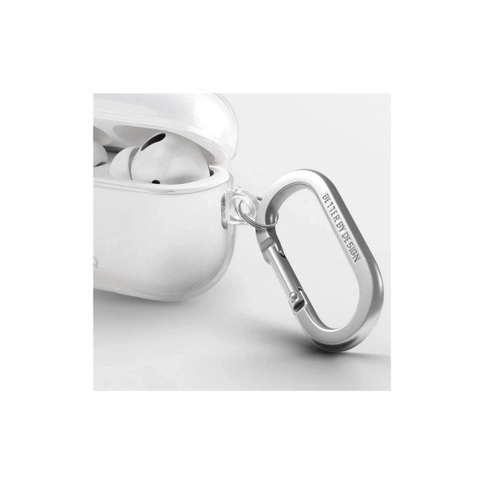 Чохол для навушників Uniq Glase AirPods Pro 2 gen Glossy Clear (8886463683583)